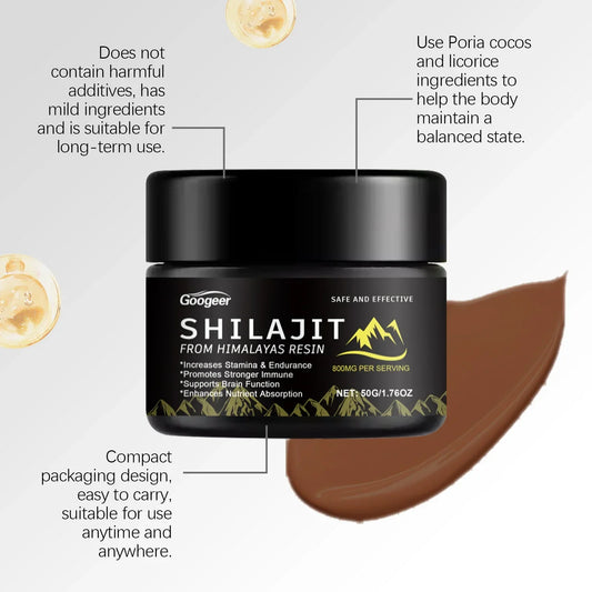 50g Himalayan Shilajit Resin Body Vitality, Immune Support Healthy Aging Wellness
