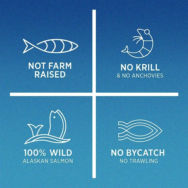 Omega-3 Fish Oil Capsules - Rich in DHA & EPA, Support Skin Eyes Heart Brain Immune System Health, Improve Memory & Intelligence